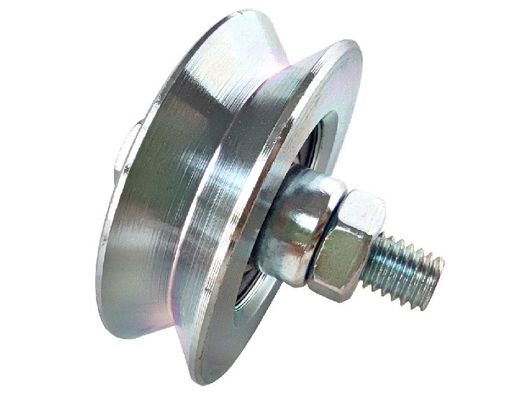 la porte coulissante d'allée de 100mm roule le rouleau avec le boulon 3&quot; des roues de porte de la cannelure 4&quot; V