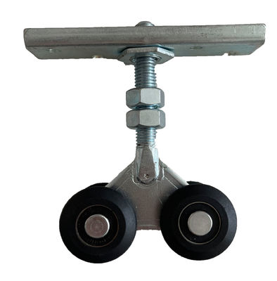 100kg supérieur de la parenthèse 2 ou 4 de rouleau de voie de porte coulissante de 25mm charge de la roue 3m