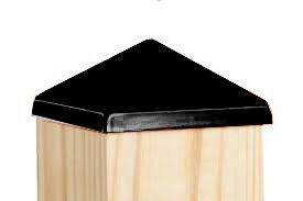 barrière Corner Post Cap de 100mm 4x6 8x8 pour la couverture argentée de pilier de pyramide de 4x4 6x6 7x7