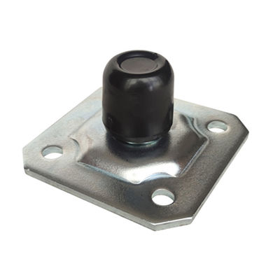 La barrière noire Gate Door Stopper articulent le métal en acier en caoutchouc de bouchon de porte