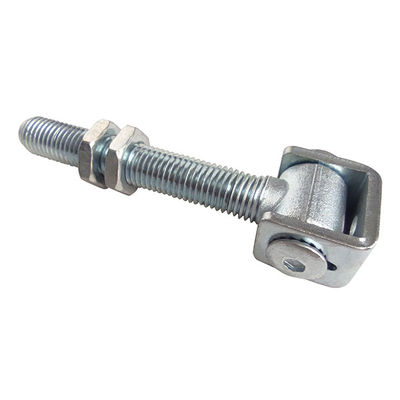La charnière réglable de porte du long boulon M18 a galvanisé la tête ronde en acier