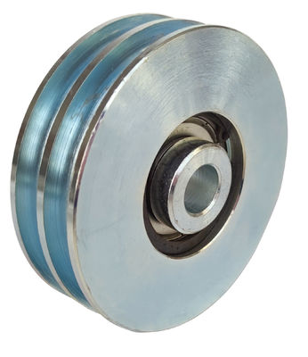 Double cannelure de rouleau en acier de porte coulissante avec l'incidence simple 6204