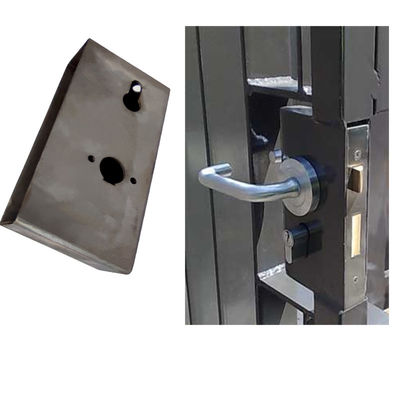 Boîte en acier de serrure de mortaise de couverture de porte de porte pour la serrure de porte coulissante