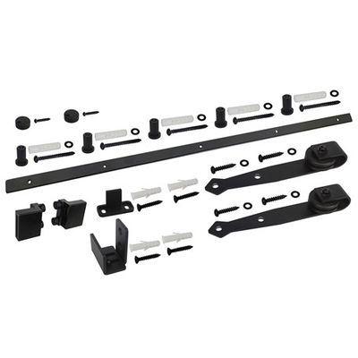 Glissement de la porte Kit Mini Arrow Barn Door Style de Cabinet de rouleau