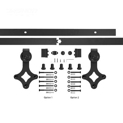 Quincaillerie de rail de porte coulissante BV 8,8 pieds pour hôtel