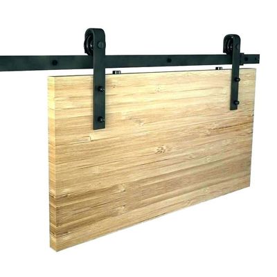 matériel coulissant intérieur en bois de porte de grange avec le rail de 2m