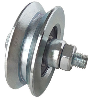 la porte coulissante d'allée de 100mm roule le rouleau avec le boulon 3&quot; des roues de porte de la cannelure 4&quot; V