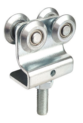 roue commerciale 54mm résistante de chariot à rail de rouleaux de voie de porte coulissante de 28mm 38mm