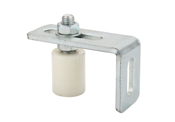 parenthèse de guide en acier galvanisée de porte coulissante de parenthèse de guide de porte de glissement 280kg avec les rouleaux en nylon