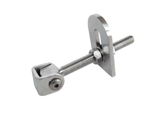 le jaune a galvanisé la charnière de porte d'oscillation avec le long boulon M16