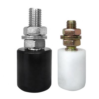 Rouleau de guide réglable de porte de glissière 6&quot; 25mm 30mm 40mm noirs