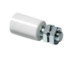 rouleau de guide supérieur de porte de glissement de rouleaux de guide de porte de glissement de 70mmx50mm avec 2 écrous
