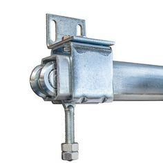 Zn accrochant industriel de Kit Hanging Gate Track White de voie de porte de garde-robe de 50mm 35mm