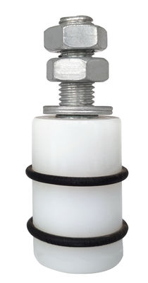 rouleaux de guide de porte de glissement de 30mm roulant le matériel en porte-à-faux en nylon de rouleaux de porte avec la parenthèse