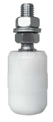 Rouleaux et guides M12 30x40 de porte de PVC protubérance galvanisée de 30mm x de 40mm dans la surface moyenne