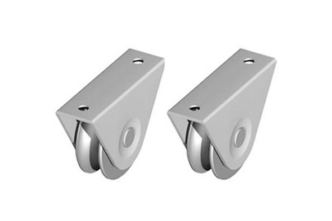 58x31mm 360 roues tournantes de rotation flexibles de porte de glissement pour des portes et Windows