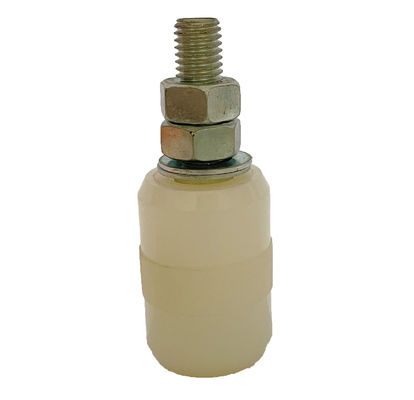 Rouleaux et guides M12 30x40 de porte de PVC protubérance galvanisée de 30mm x de 40mm dans la surface moyenne
