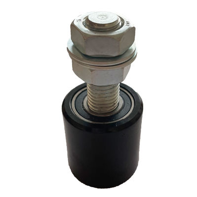 rouleau de guide de roulement coulissant noir de porte de 50mm 3&quot; 6&quot; incidence en nylon en plastique de PVC
