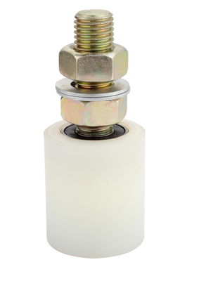 rouleau de guide de roulement coulissant noir de porte de 50mm 3&quot; 6&quot; incidence en nylon en plastique de PVC
