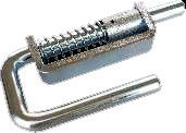 Chrome interne a enfoncé le boulon 6" 140mm de porte coulissante