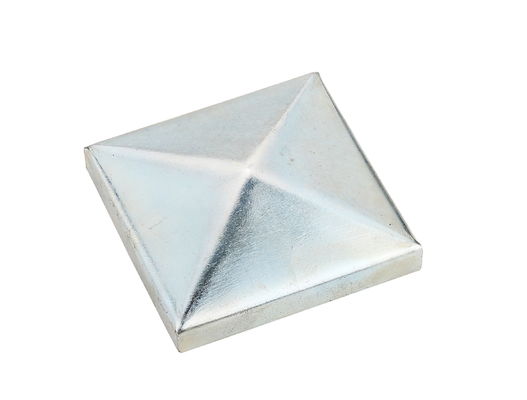 le courrier en acier de place de 4.5in x de 4.5in 7x7 8x8 4x4 couvre la couverture de colonne en plastique