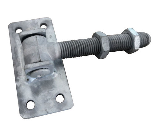 La charnière réglable de porte de l'acier inoxydable M18 relient le plat pour les portes en bois