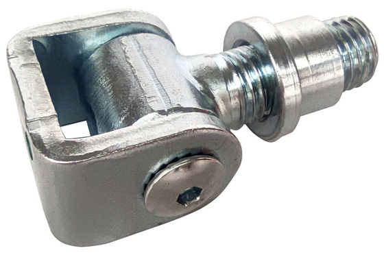 M16 blanc galvanisé articule réglable soudure-sur des charnières avec des charnières de porte d'oscillation d'écrou