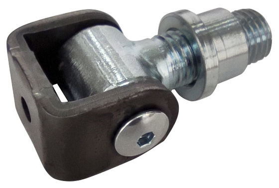 M16 blanc galvanisé articule réglable soudure-sur des charnières avec des charnières de porte d'oscillation d'écrou