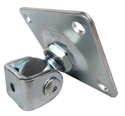 Le zinc blanc M16 articule les charnières de soudure réglables avec les charnières de porte carrées d'oscillation de plat