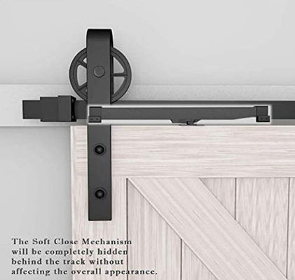 14 pi 144 mécanisme coulissant étroit mou de matériel de porte de grange du matériel 70-160lb de porte de grange de pouce