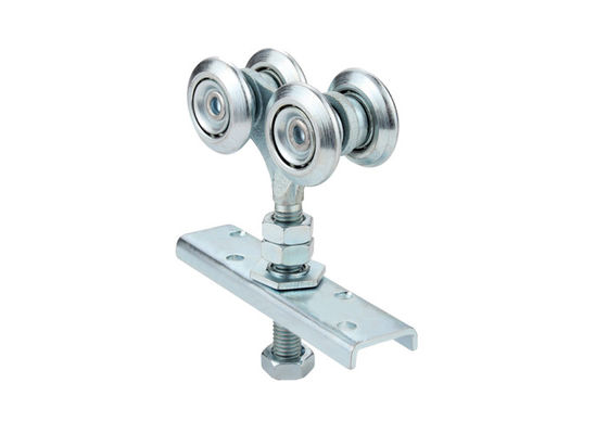 Rouleau de porte Q235 accrochant galvanisé en acier Kit With Forge Centre Plate