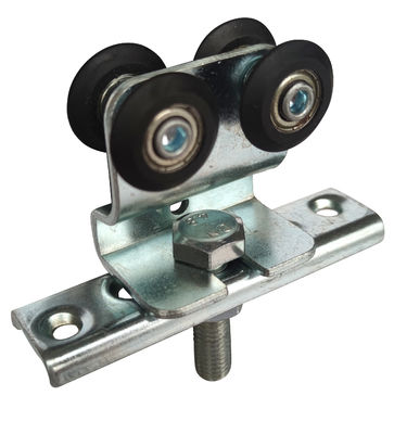 Rouleau de porte Q235 accrochant galvanisé en acier Kit With Forge Centre Plate