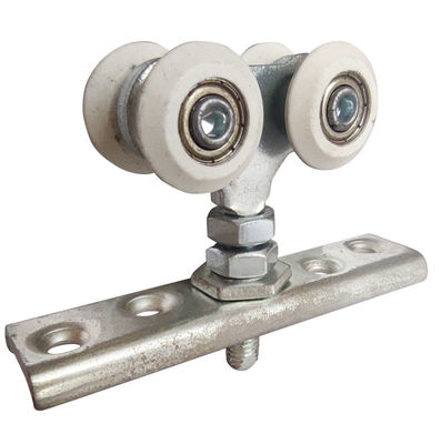 rouleau galvanisé de porte coulissante avec 2 roues