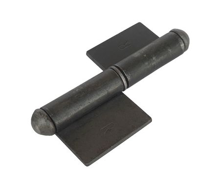 charnières soudables résistantes de baril de 20x120mm sur l'oscillation de porte avec le drapeau de couleur d'individu de joint