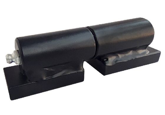 5&quot; baril résistant de porte articule la porte de fer travaillé encadre des fixations saupoudrent le noir enduit