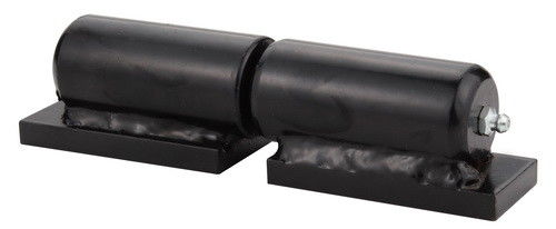 5&quot; baril résistant de porte articule la porte de fer travaillé encadre des fixations saupoudrent le noir enduit