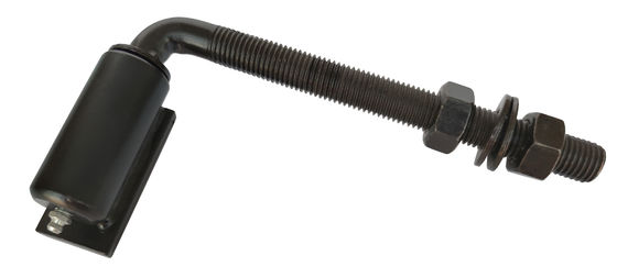 5&quot; baril résistant de porte articule la porte de fer travaillé encadre des fixations saupoudrent le noir enduit
