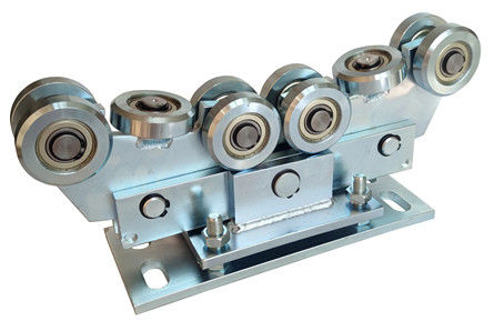 Roues en porte-à-faux électriques du kit 10 de porte de glissement pour 80x80 le plat réglable de rouleau de chariot du rail 68mm