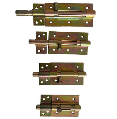 Verrou galvanisé 3 par pouces de boulon de glissière de baril pour le glissement d'acier de porte de grange