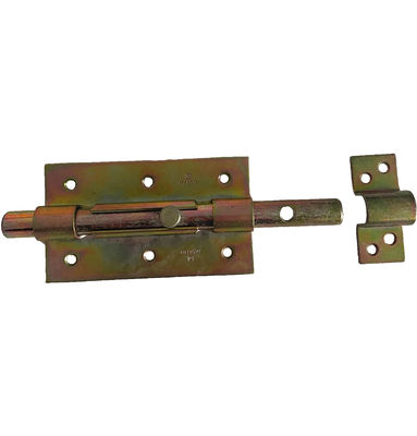 Verrou galvanisé 3 par pouces de boulon de glissière de baril pour le glissement d'acier de porte de grange