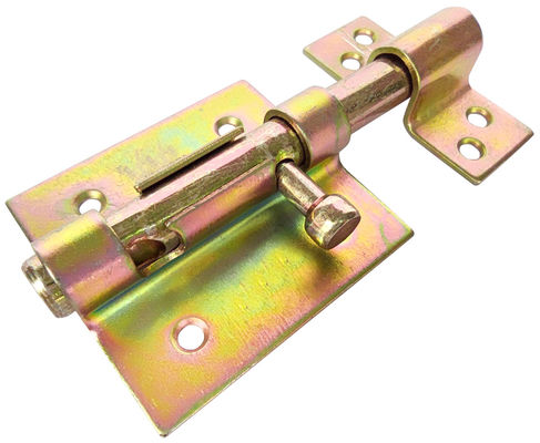 Verrou galvanisé 3 par pouces de boulon de glissière de baril pour le glissement d'acier de porte de grange