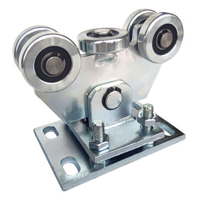 Petite charge 400kg de zinc de porte de voie de roue en porte-à-faux résistante blanche du système 5