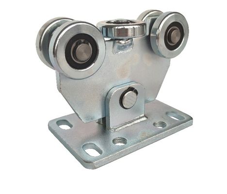 Petite charge 400kg de zinc de porte de voie de roue en porte-à-faux résistante blanche du système 5