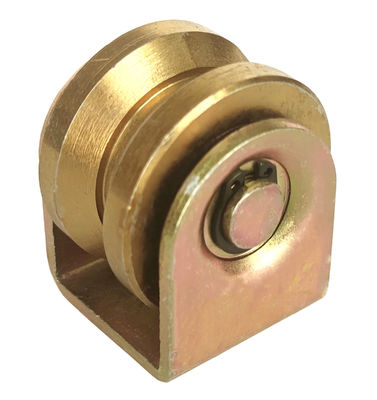cannelure résistante des incidences Y de roue de porte de glissement de 43mm 58mm 60mm double externe
