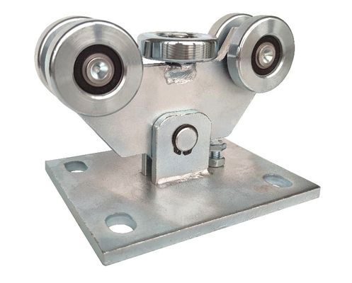 Rouleau en porte-à-faux coulissant résistant galvanisé de porte pour la roue moyenne de la porte 5 en porte-à-faux