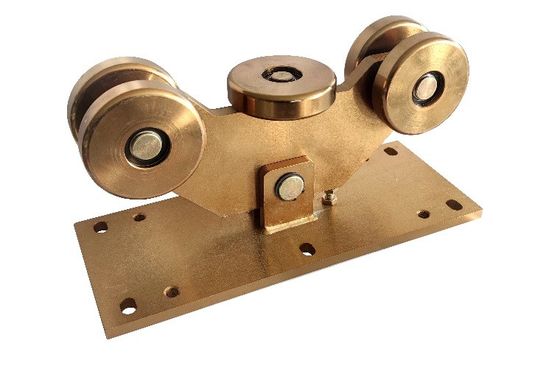 Rouleau en porte-à-faux coulissant résistant galvanisé de porte pour la roue moyenne de la porte 5 en porte-à-faux
