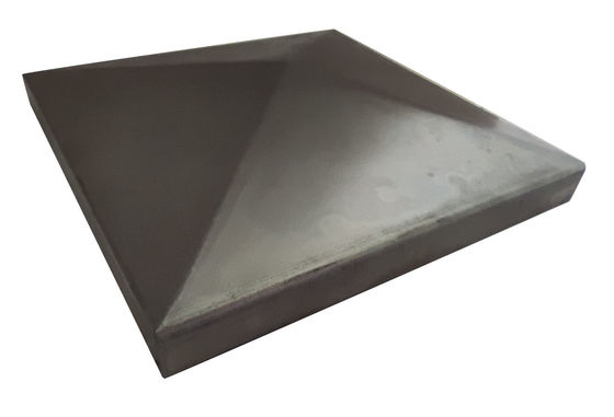 combinaison en acier blanche de pyramide de Post Caps Galvanized de 2 x 2 barrières de 40x40 3 5/8 X 3 5/8