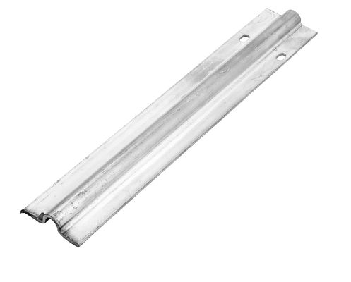Zinc blanc incurvé de glissement de porte de porte électrique de voie ferroviaire 6 mètres