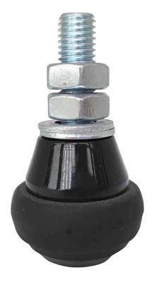 4 roues en nylon de rouleaux de porte pour le dispositif matériel 43mm de porte coulissante