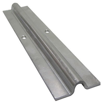 Voie 3m de porte de cannelure du plancher U de voie d'au sol de matériel de voie de porte de glissement de 16MM 20mm 6 mètres